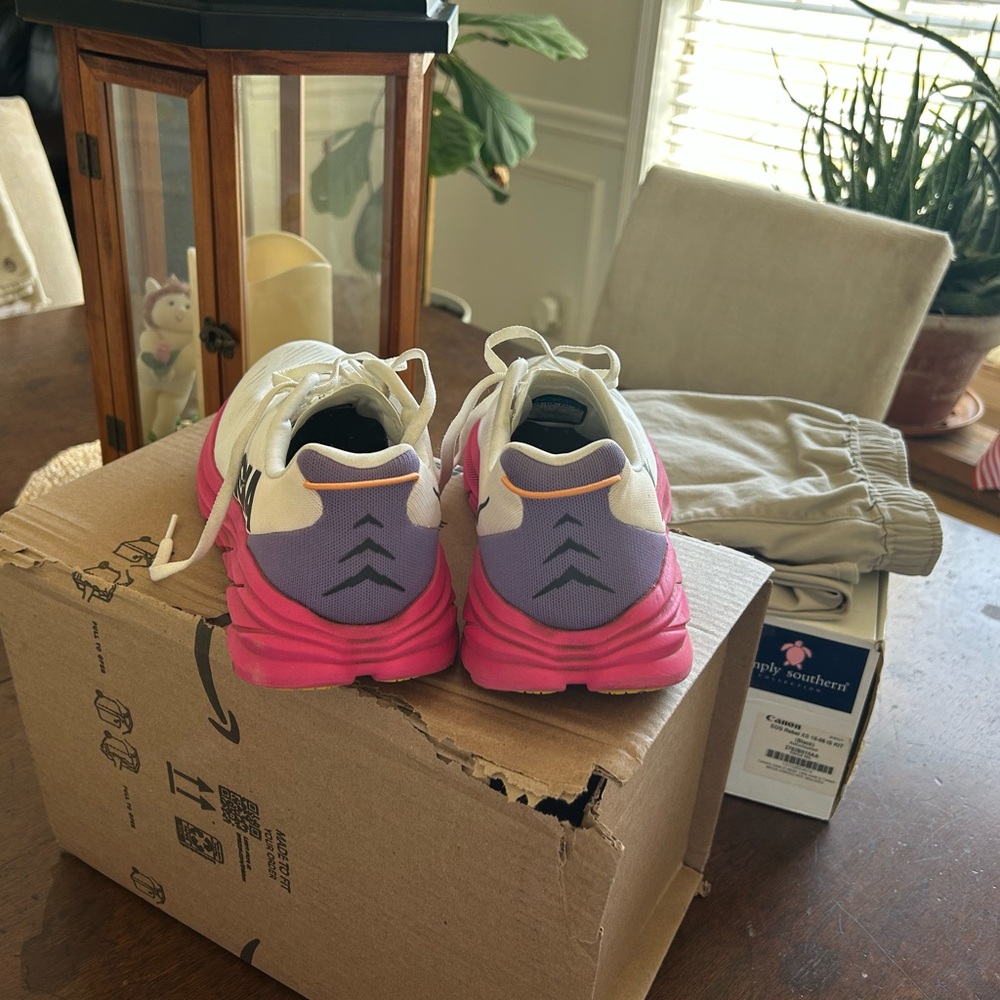 Hoka Rincon 3 White/Pink